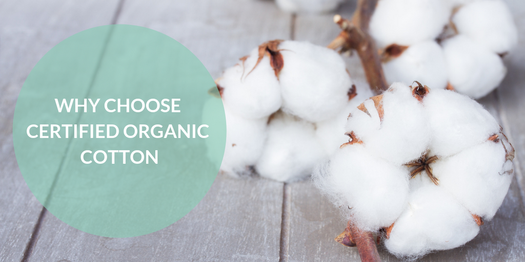 WHY CHOOSE CERTIFIED ORGANIC COTTON?